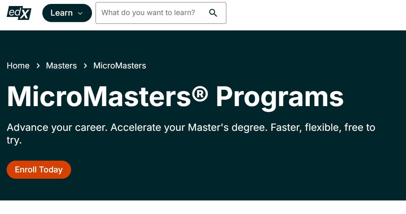 MicroMasters-Program-edX