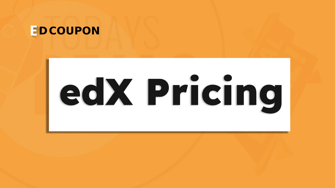 edX pricing